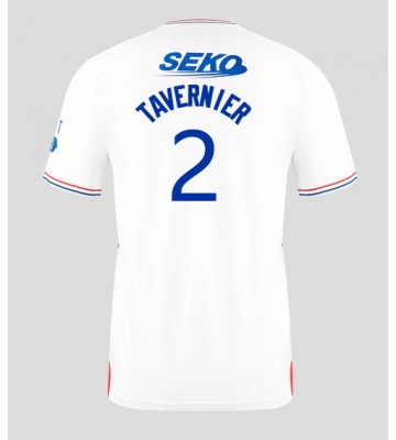 Rangers James Tavernier #2 Bortatröja 2023-24 Kortärmad